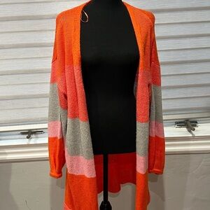 Colorful Striped Women's Sweater